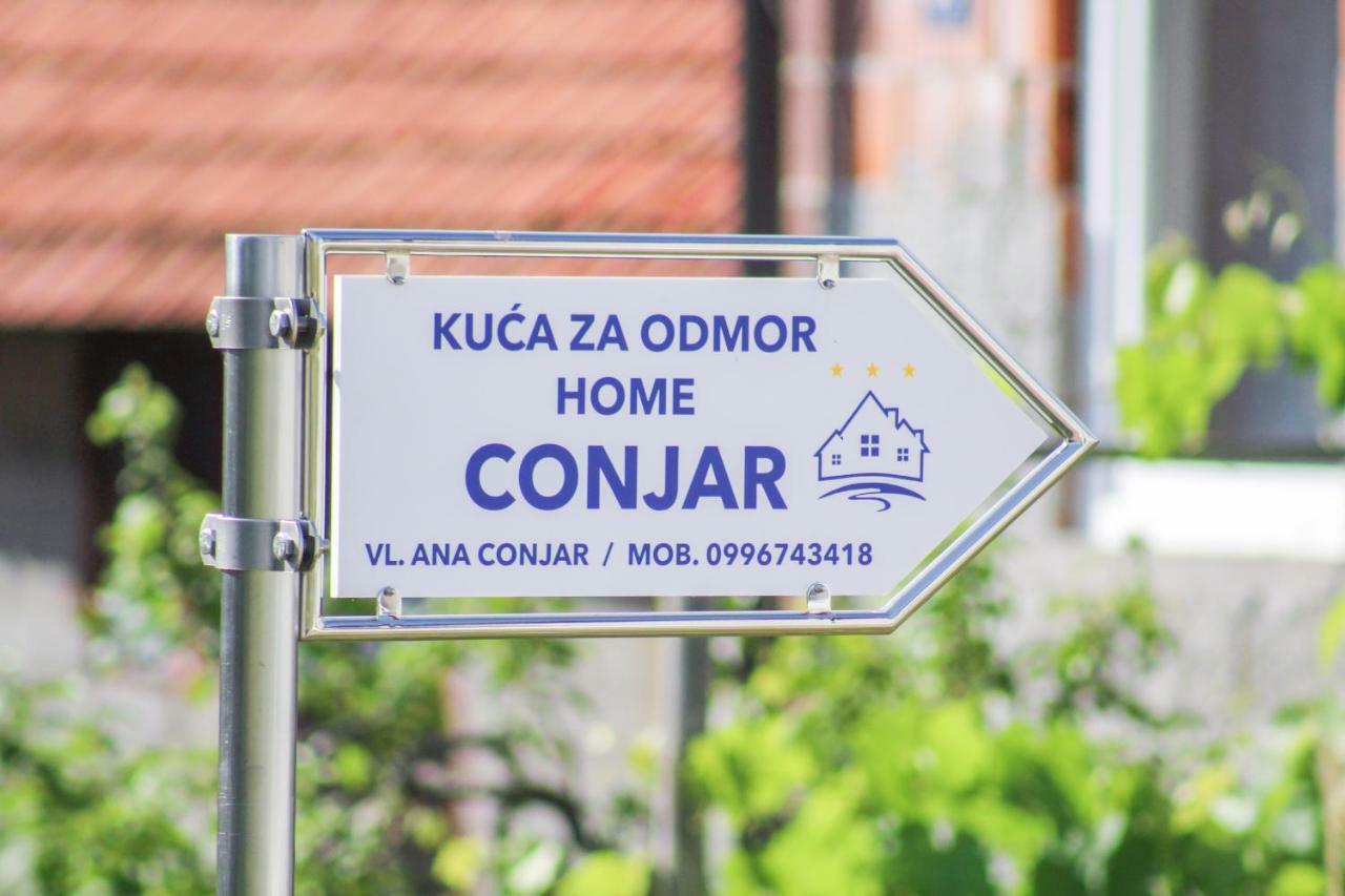 Conjar Villa Saborsko Exteriör bild